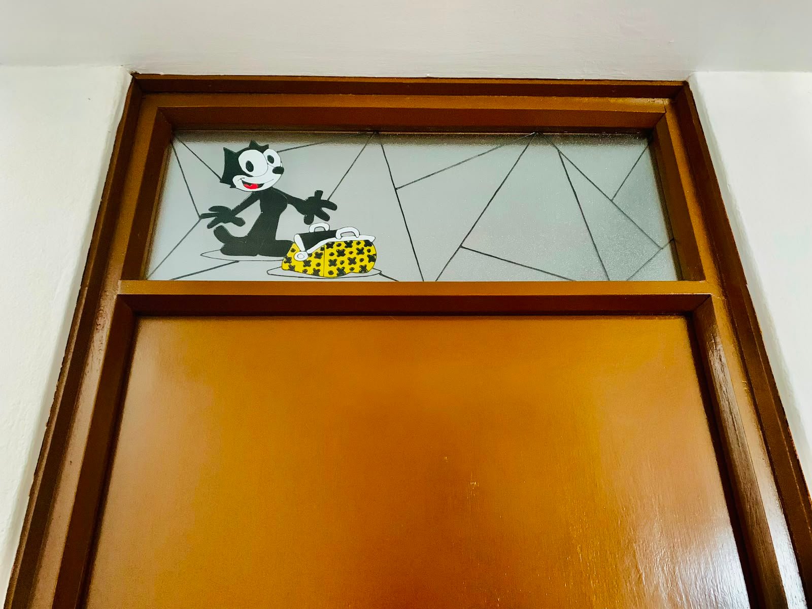 Vitral de Félix el Gato